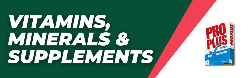 Vitamins, Minerals & Supplements