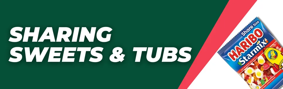 Sharing Sweets & Tubs