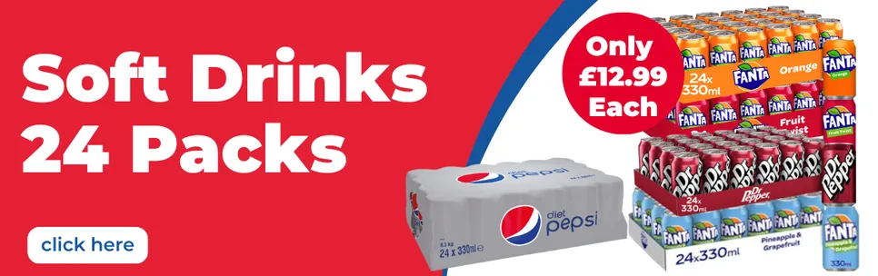 24 Pack Soft Drinks