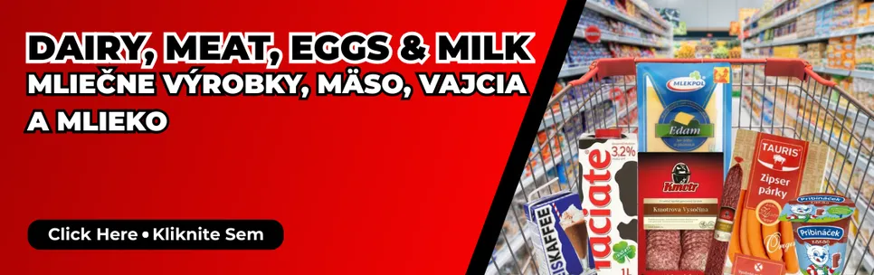 Dairy, Meat, Eggs & Milk