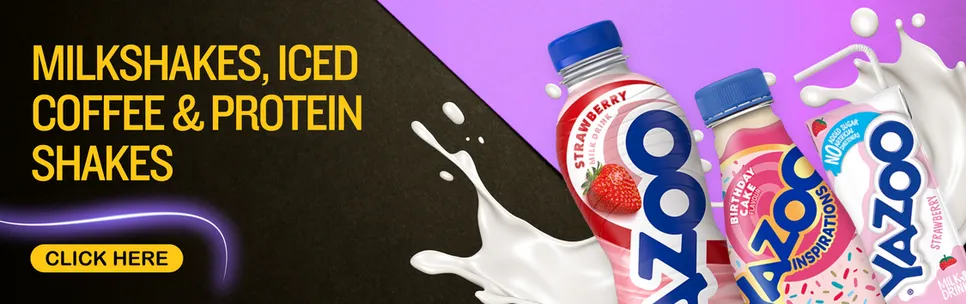Milkshakes, Iced Coffee & Protein Drinks