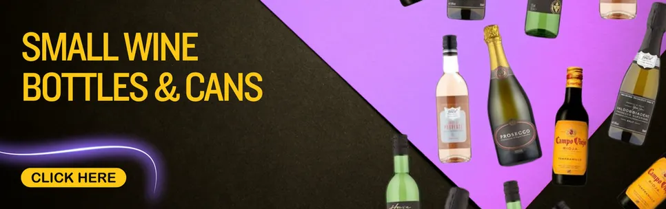 Small Wine Bottles & Cans