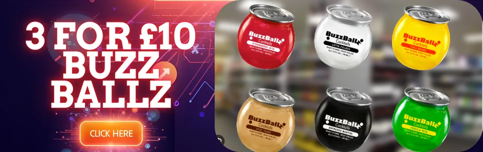3 for £10 Buzz Ballz