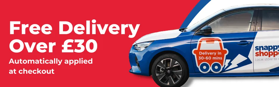 Free Delivery Over £30