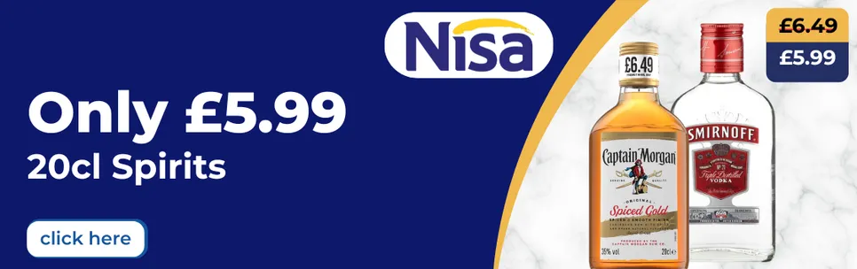 £5.99 20cl spirits