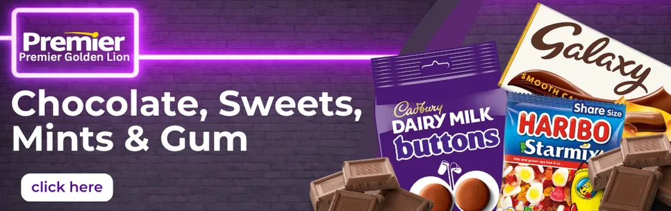 Chocolate, Sweets, Mints & Gum