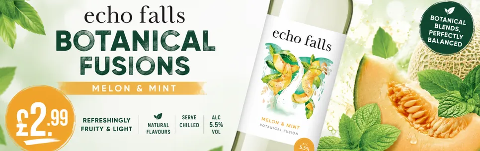 Echo Falls Botanical Fusions Melon & Mint