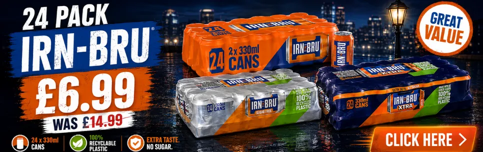 IRN BRU 24 Pack Just £6.99