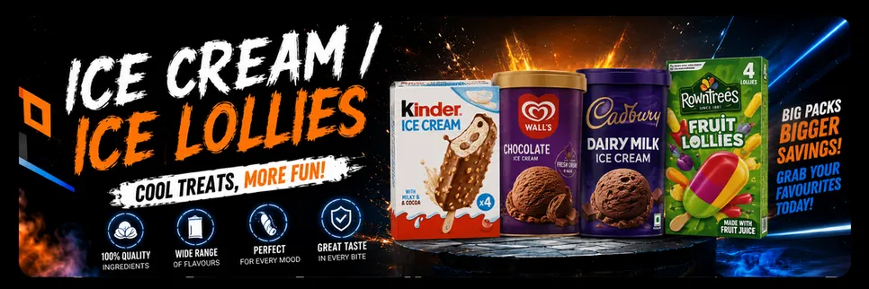 Ice cream / Ice Lollies 