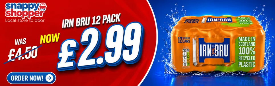 Irn Bru 12 Pack £2.99