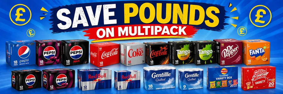 Save Pounds on Multipacks!