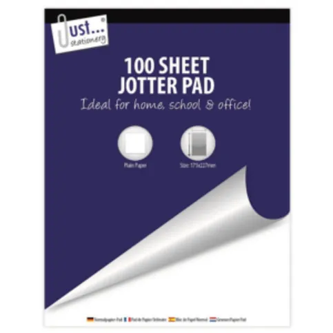 100 Sheet Jotter Pad