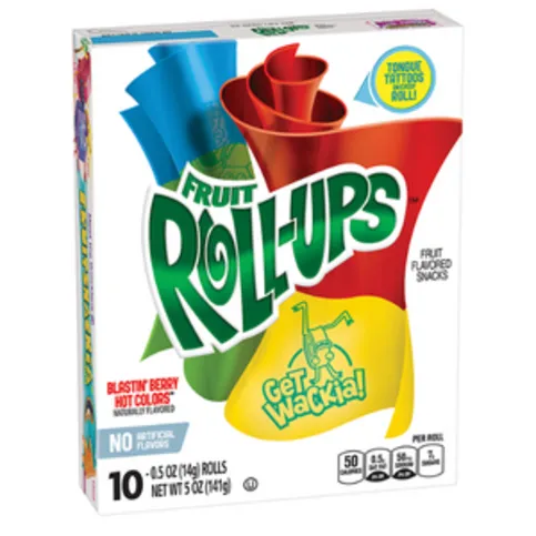 Fruit Roll-ups Blastin' Berry Hot Colors 10 x 141g