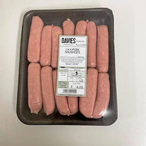 12 Pork Sausages