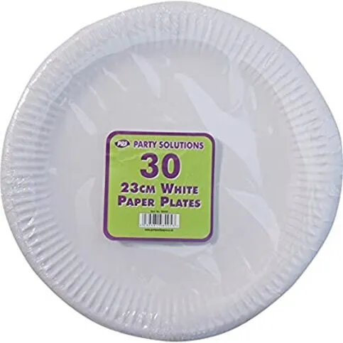 Paper Plates 30 Pack
