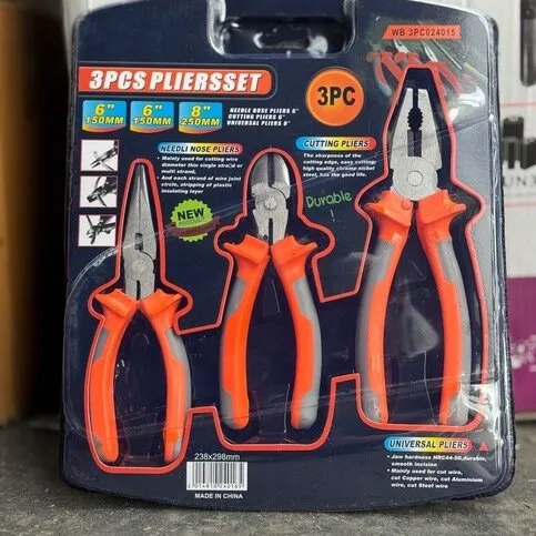 3pc Pliser Set