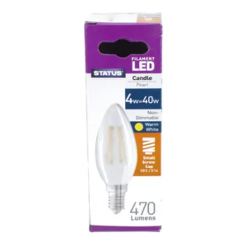 Led Ses Candle 4w Pearl Filament