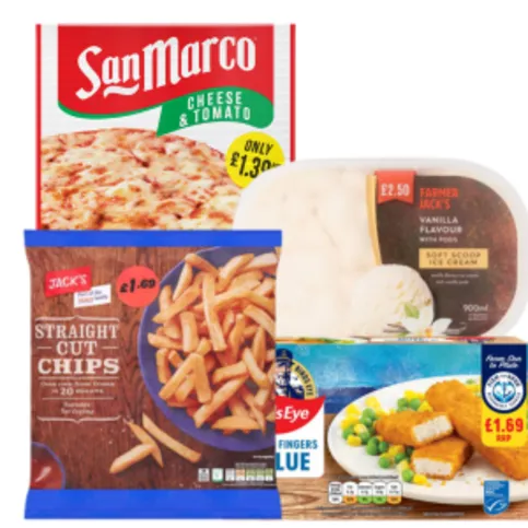£7.5 Frozen Meal Deal