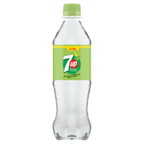 7UP Free Lemon & Lime Bottle 500ml