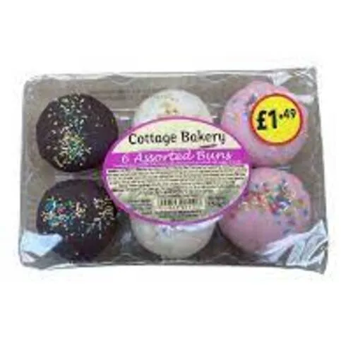 Cottage Bakery 6 Assorted Buns