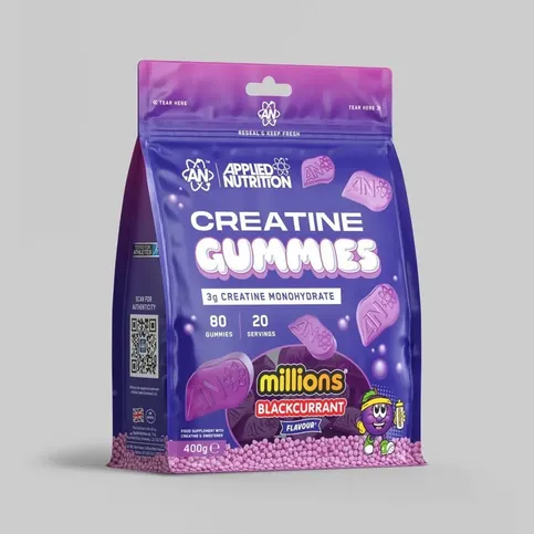 AN Creatine Gummies, Millions Blackcurrant, 400g