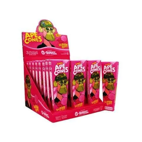 Ape Cones Bubble Gum Each