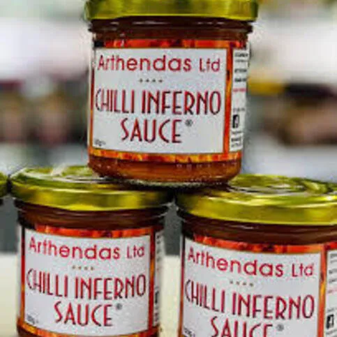 Arthendas Chilli Inferno Sauce 150g