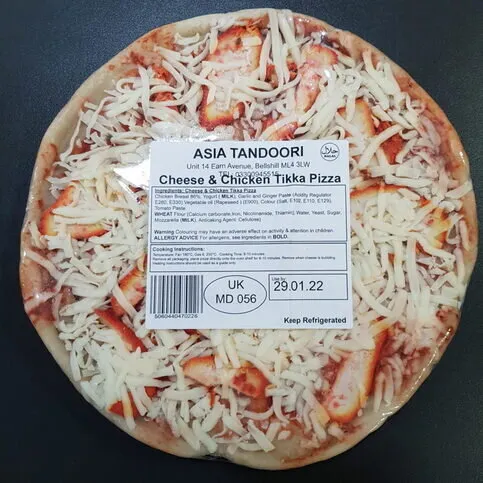 Asia Tandoori Chick Tikka Pizza