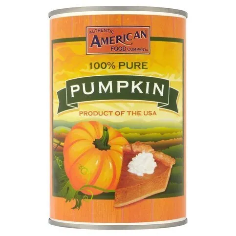 Authentic American Food Company Tinned Pumpkin 425g 