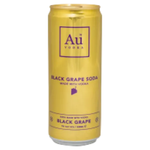 AU VODKA BLACK GRAPE SODA CAN 5% 330ML