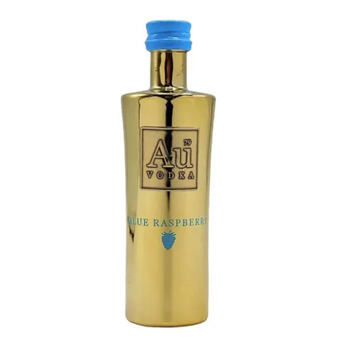 Au Vodka Blue Raspberry Miniature 5cl