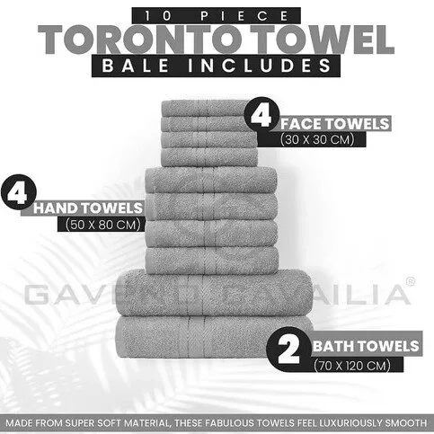 Azorro Towels 10 Pack
