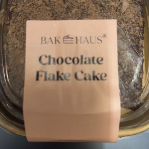 BAKE HAUS CHOCOLATE FLAKE CAKE