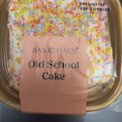 BAKE HAUS OLD SCHOOL CAKE SLICE