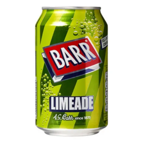 Barrs Limeade Can 330ml