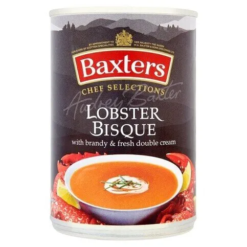 BAXTERS LUXURY LOBSTER BISQUE 400G