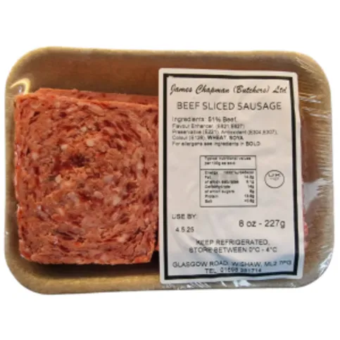 Beef Sliced Sausage 4 slice