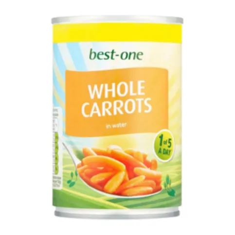 Best One Whole Carrots 300g