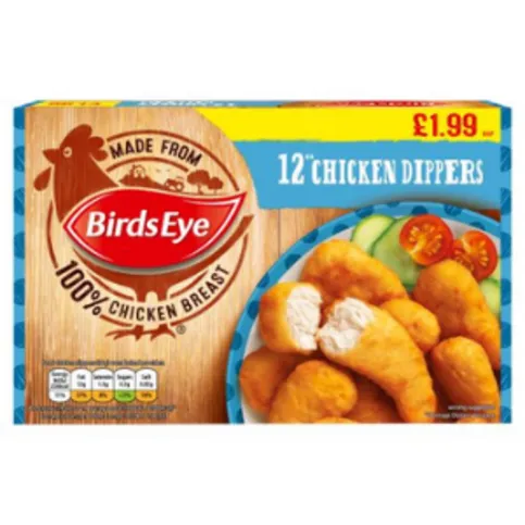 Birds Eye 12 Chicken Dippers 220g