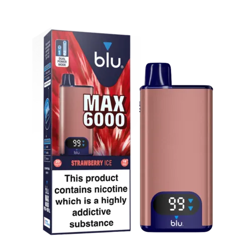 Blu MAX 6000 Strawberry Ice