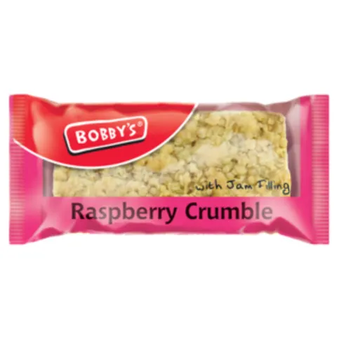 Bobbys Raspberry Crumble