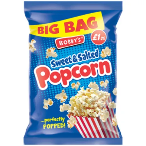 Bobby's Sweet And Salted Popcorn 70g