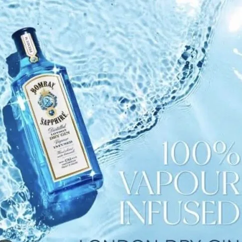 Bombay Sapphire Dry gin 70cl