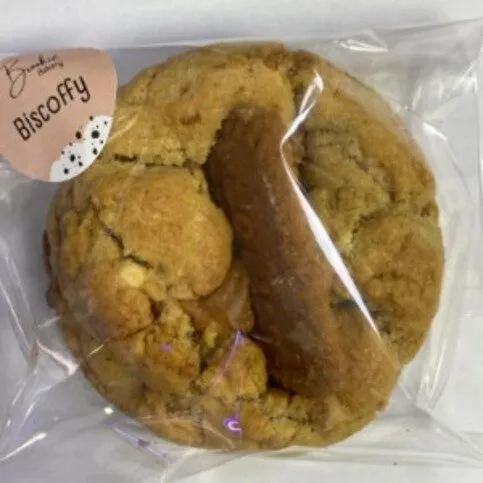 Brookie Biscoffy cookies