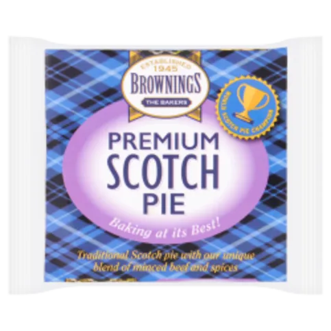 CHILLED: BROWNINGS SCOTCH PIE SINGLE