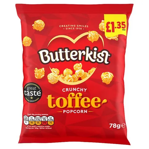 Butterkist Toffee Popcorn 78g