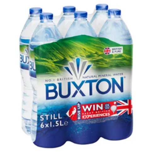 Buxton Still Natural Mineral Water 6 x 1.5L
