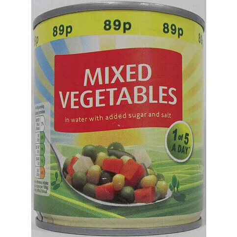 BW - Mixed Vegetables, 300g