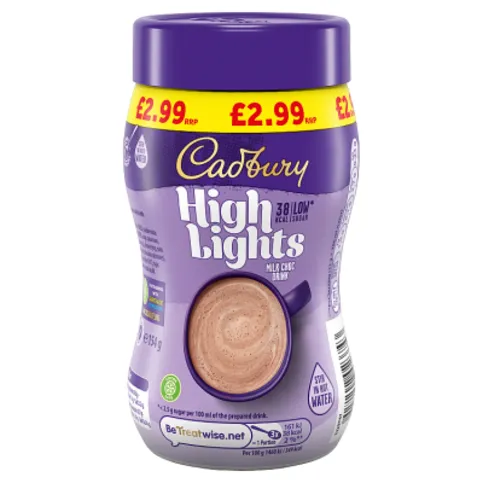 Cadbury High Lights Milk Choc Drink 154g