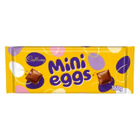 Cadbury Mini Eggs Large Chocolate Bar 360g